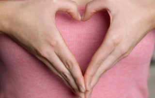 hands in the shape of a heart photo