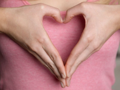 hands in the shape of a heart photo