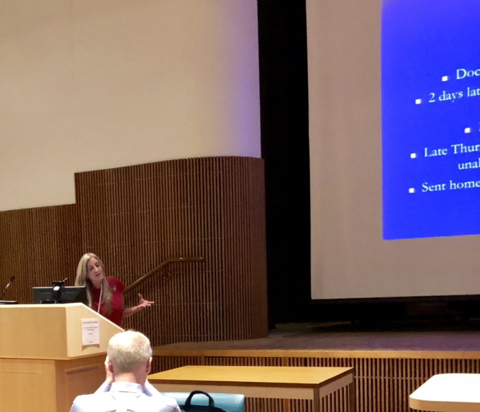 Eileen Rubin, President of ARDS Foundation, speaker 11th Annual ICU Physical Medicine & Rehabilitation