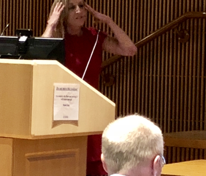 Eileen Rubin, President of ARDS Foundation, speaker 11th Annual ICU Physical Medicine & Rehabilitation